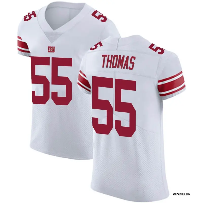 Men's J.T. Thomas New York Giants Vapor Untouchable Jersey - White Elite